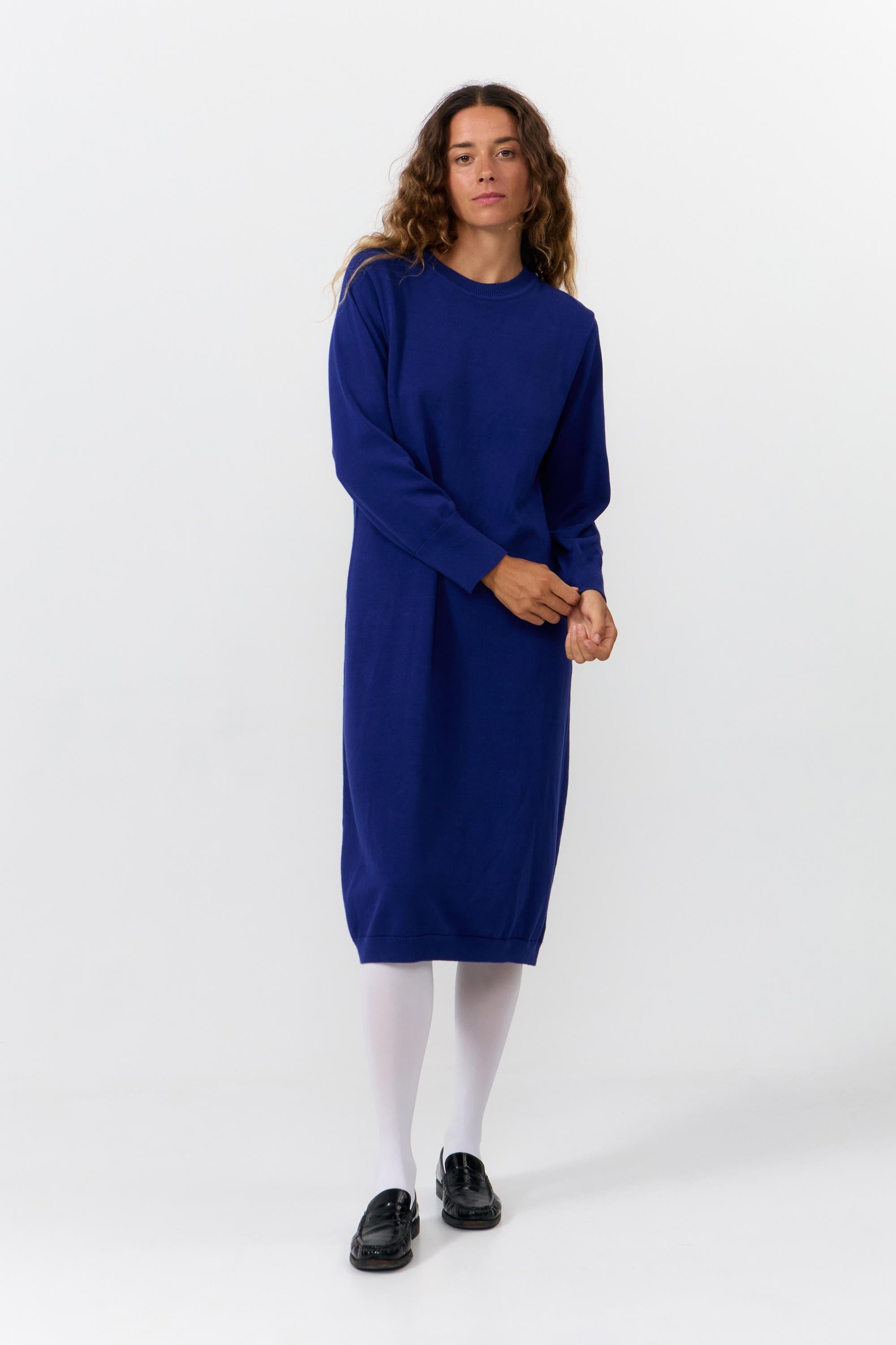 SUITE13LAB Damen vegan Kleid Kent Königsblau
