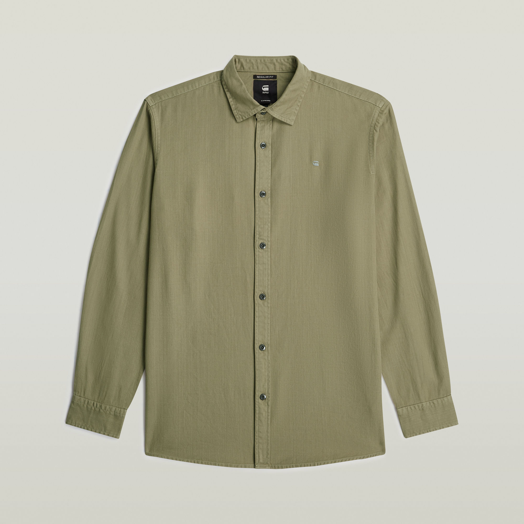 G-Star RAW Clean Regular Shirt - Groen - Heren