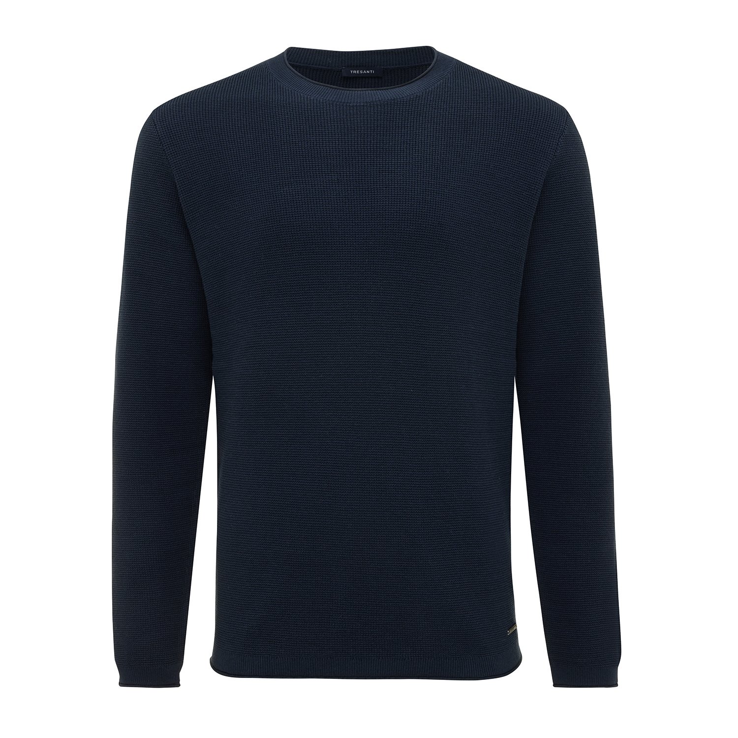 Tresanti EXAN Roll Cuffs Long Sleeve Pullover Navy