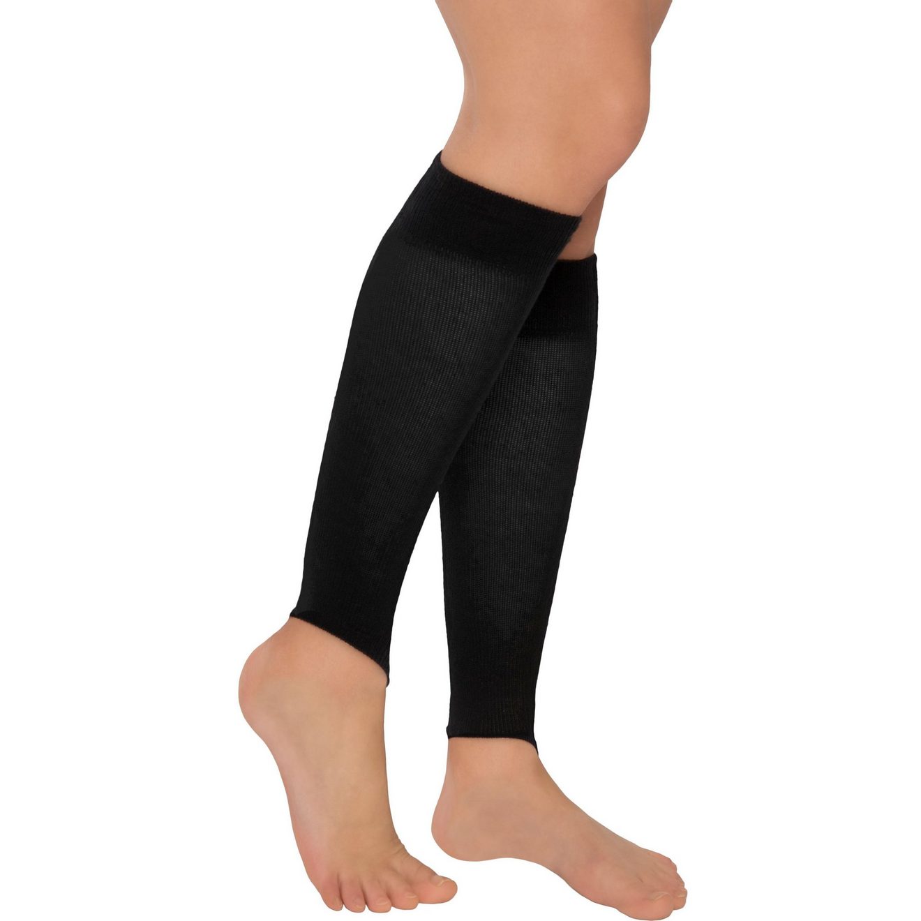 Steunende beenwarmers Ter voorkoming van zware benen, anatomisch correcte drukverdeling ontlast, vitaliseert, stimuleert, herstel, 2 paar, universele maat