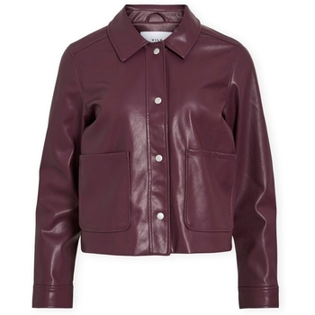 Vila Leren Jas  Noos Hellium Jacket - Fig