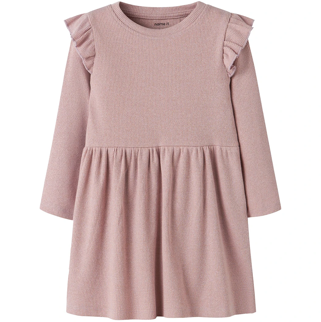 Name It-collectie Jurk rib Siclo (keepsake lilac)