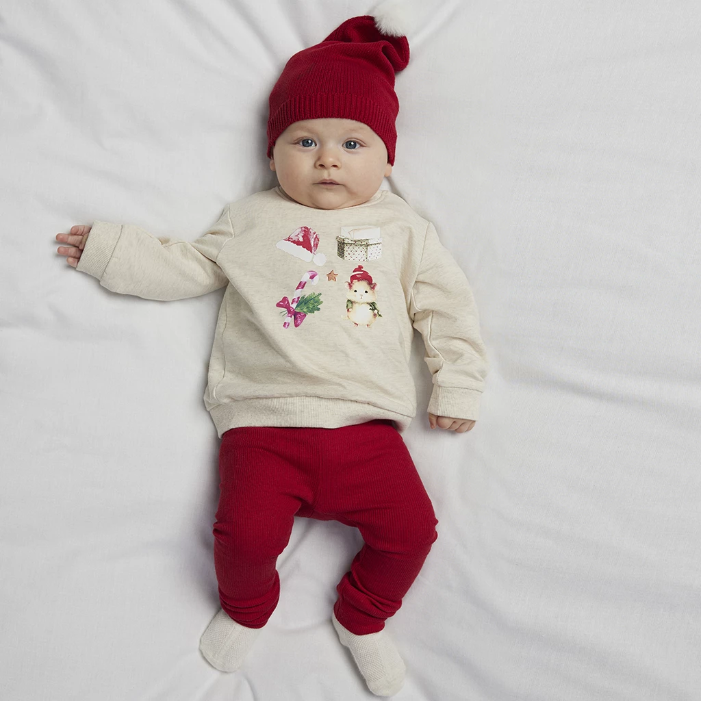 Name It-collectie KERST broekje Kab (jester red)