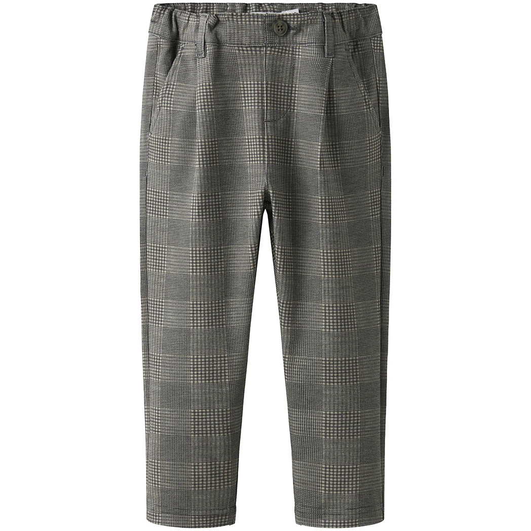 Name It-collectie Broek XSLIM FIT Silas (black checks)