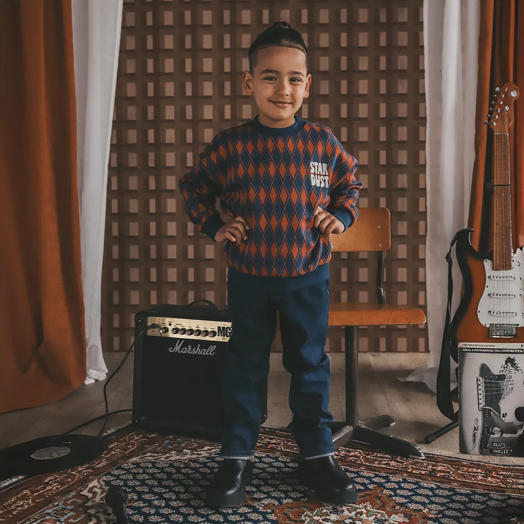 Your Wishes-collectie Trui checker (multicolor)