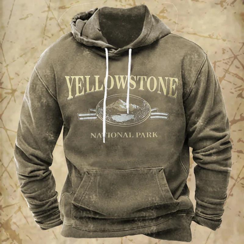 ETST42 Nieuwe Hoodies Sweatshirt Heren Hoodie 3D Cowboy Bedrukte Pullover Oversized Heren Tops Mannelijk Yellowstone Losse Vintage Kleding Hot L