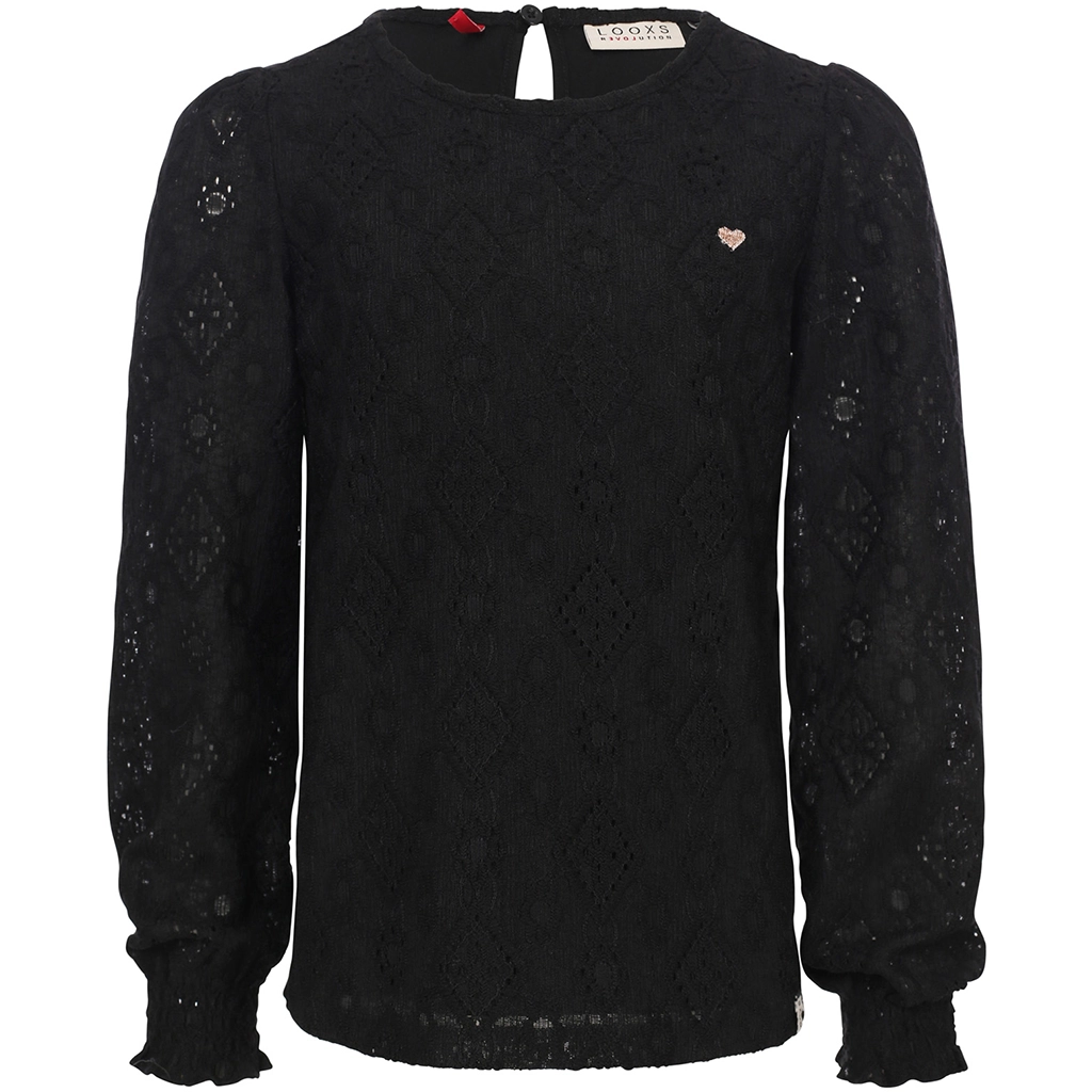 Looxs-collectie Longsleeve (pebble black)