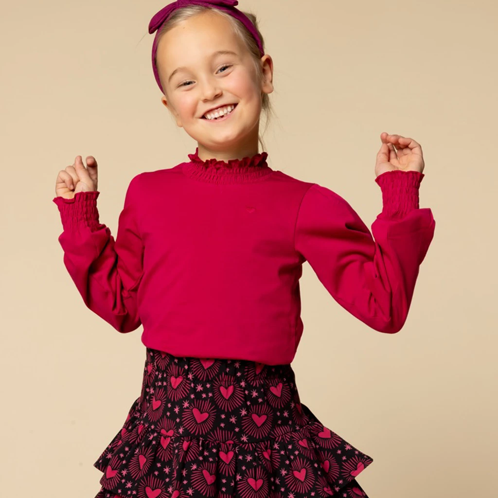 Looxs-collectie Longsleeve (pink rose)