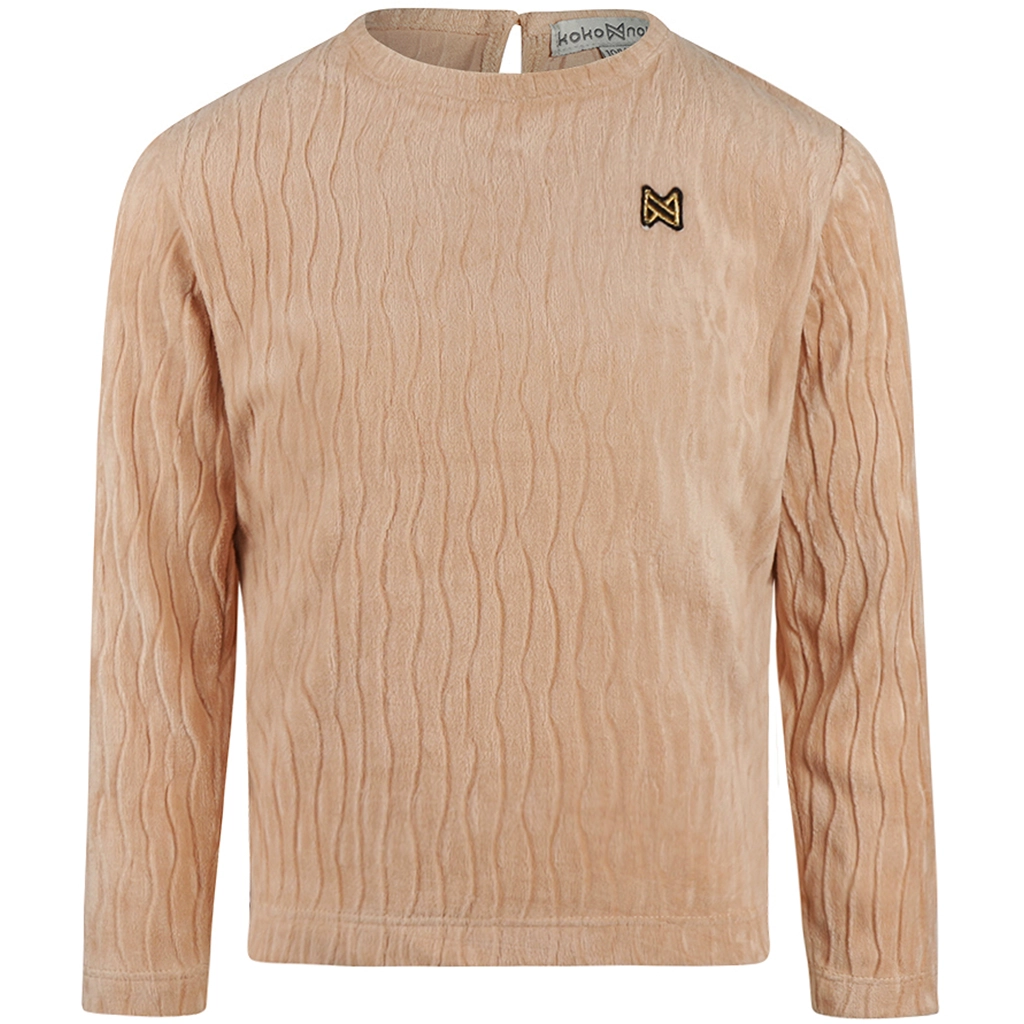 KOKO NOKO-collectie Longsleeve (caramel brown)