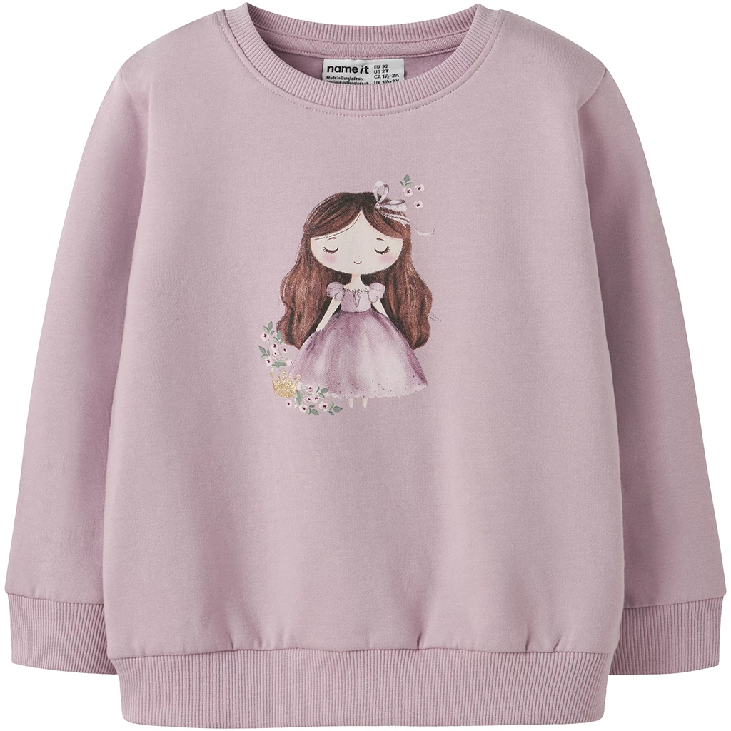 Name It-collectie Trui sweat Ronesse (keepsake lilac)