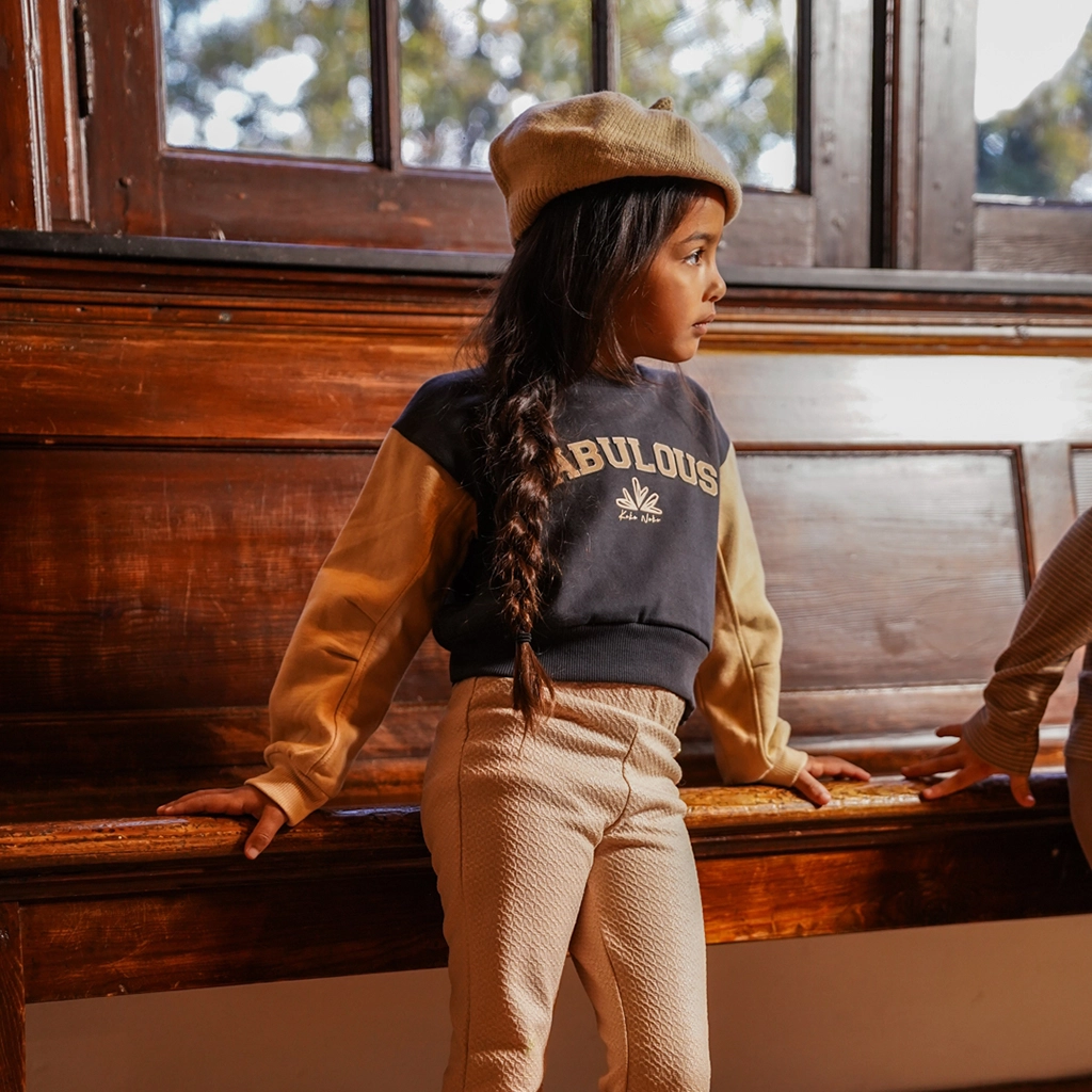 KOKO NOKO-collectie Trui cropped loose fit (faded black)