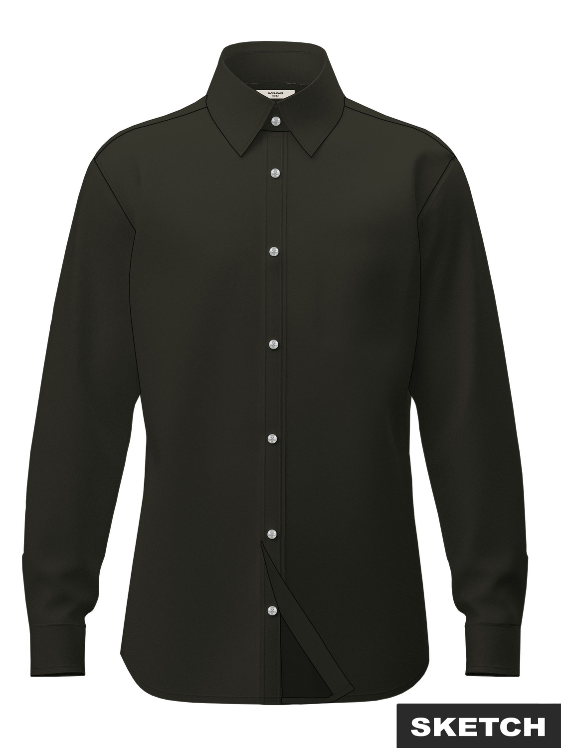 Jack and Jones Jprblaactive Stretch Ls Shirt Sn