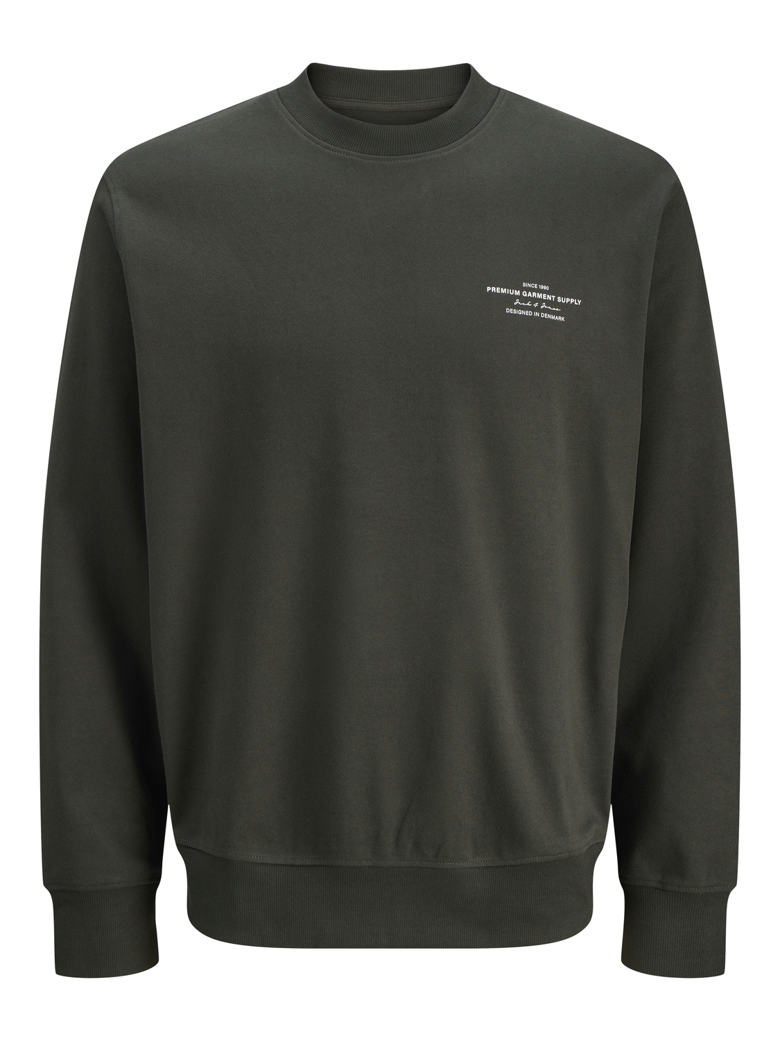 Jack and Jones Jprblachad Branding Sweat Crew Neck: