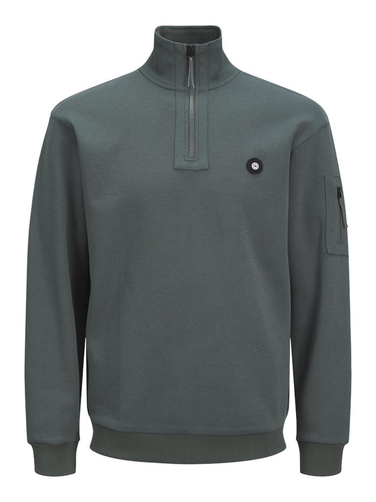 Jack and Jones Jcodonald Half Zip Sweat Smu