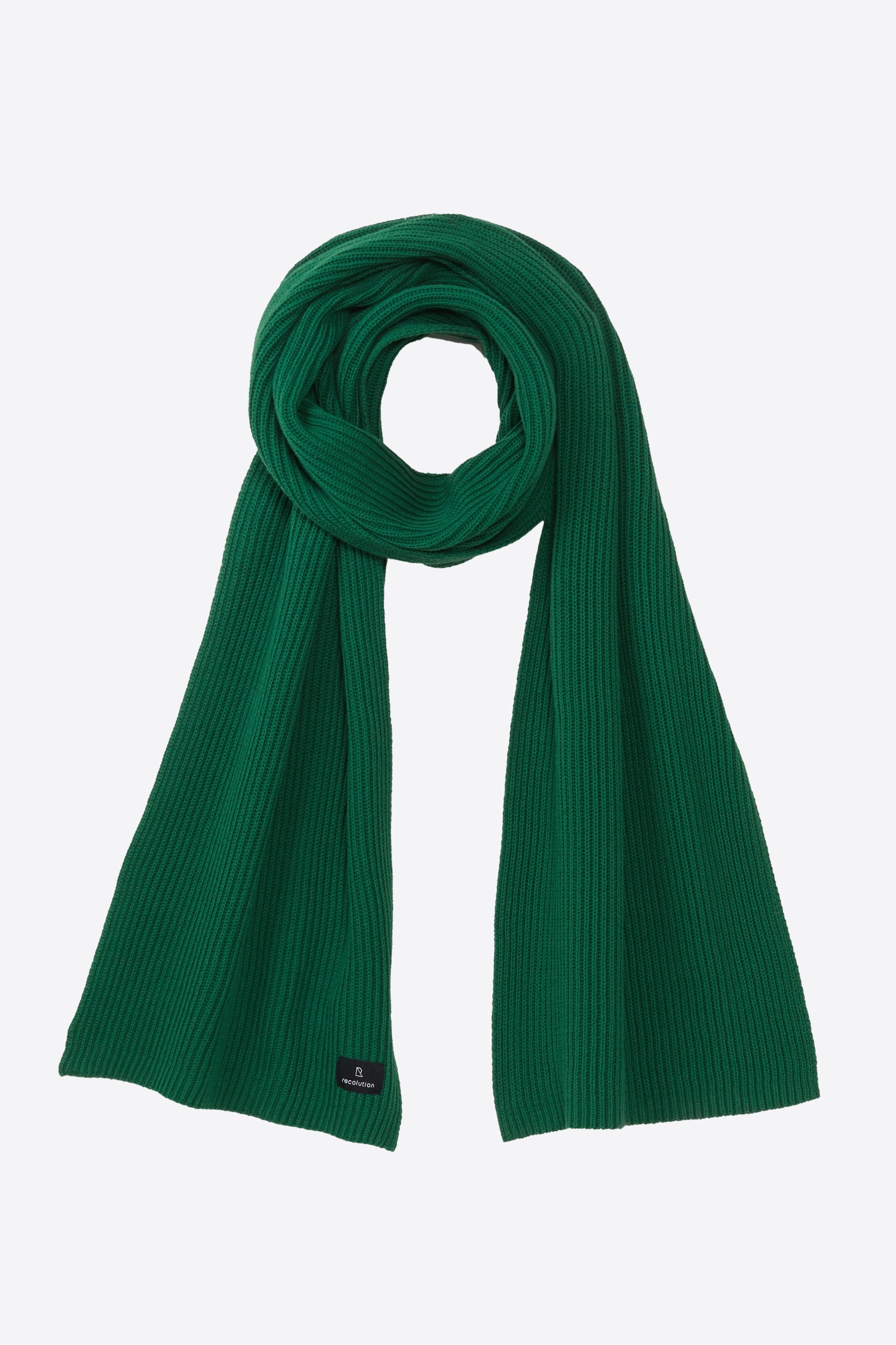 Recolution Herren vegan Halstuch Heloconia Tiefgr&Atilde;&frac14;n