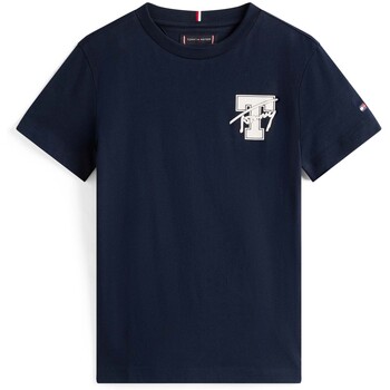 Tommy Hilfiger T-shirt Korte Mouw  Varsity Graphic T-Shirt Ss