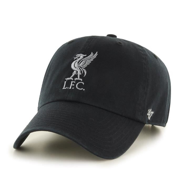 59caps Casual Pet - 47 Brand - FC Liverpool - Zwart - 100% Katoen - Verstelbaar zwart