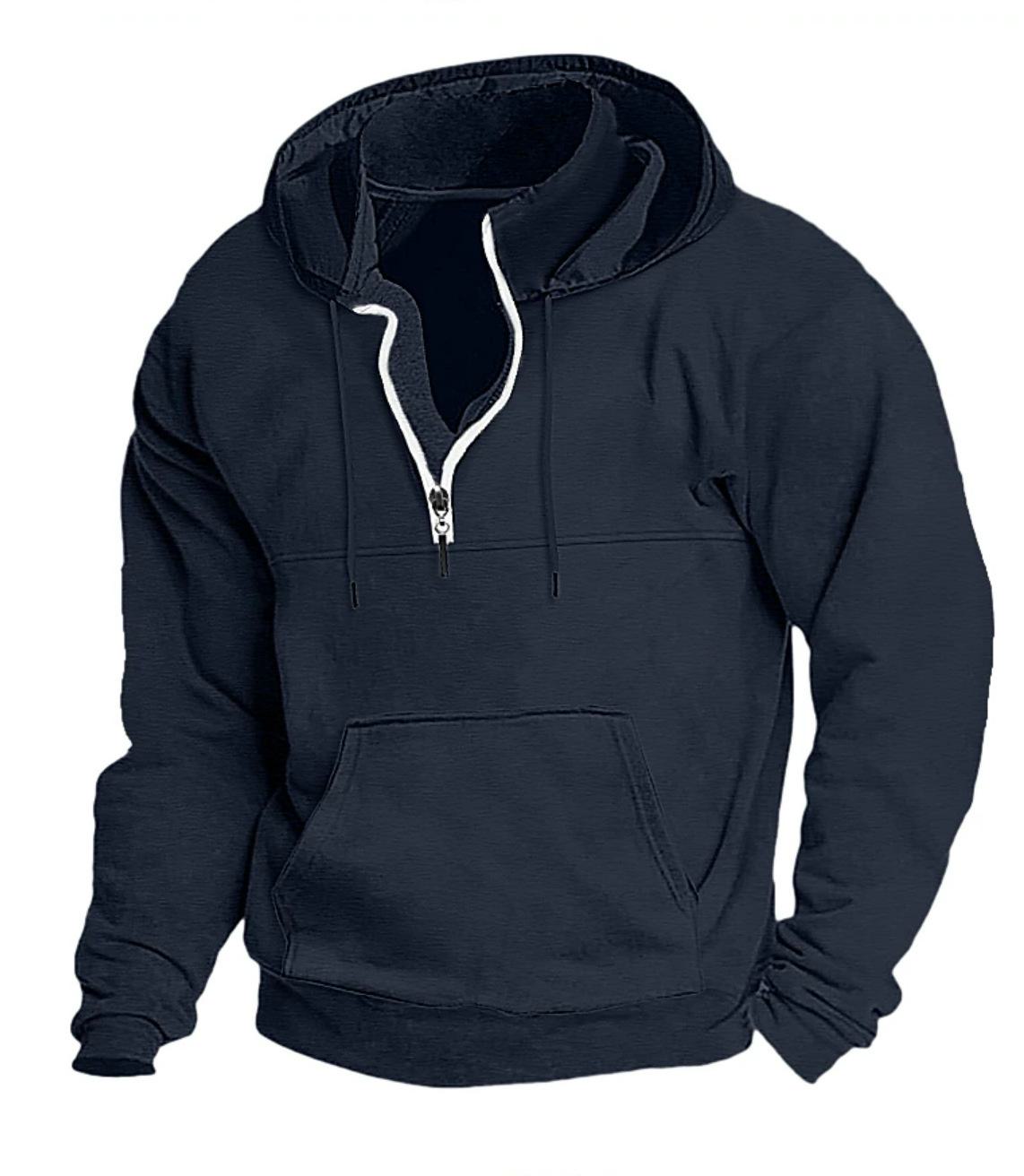 Super Select 2023 Herfst/Winter Heren Bedrukt Hooded Sweatshirt - Dikke Casual Jas 3X Large