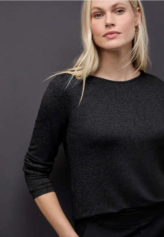 STREET ONE Shirt met lange mouwen