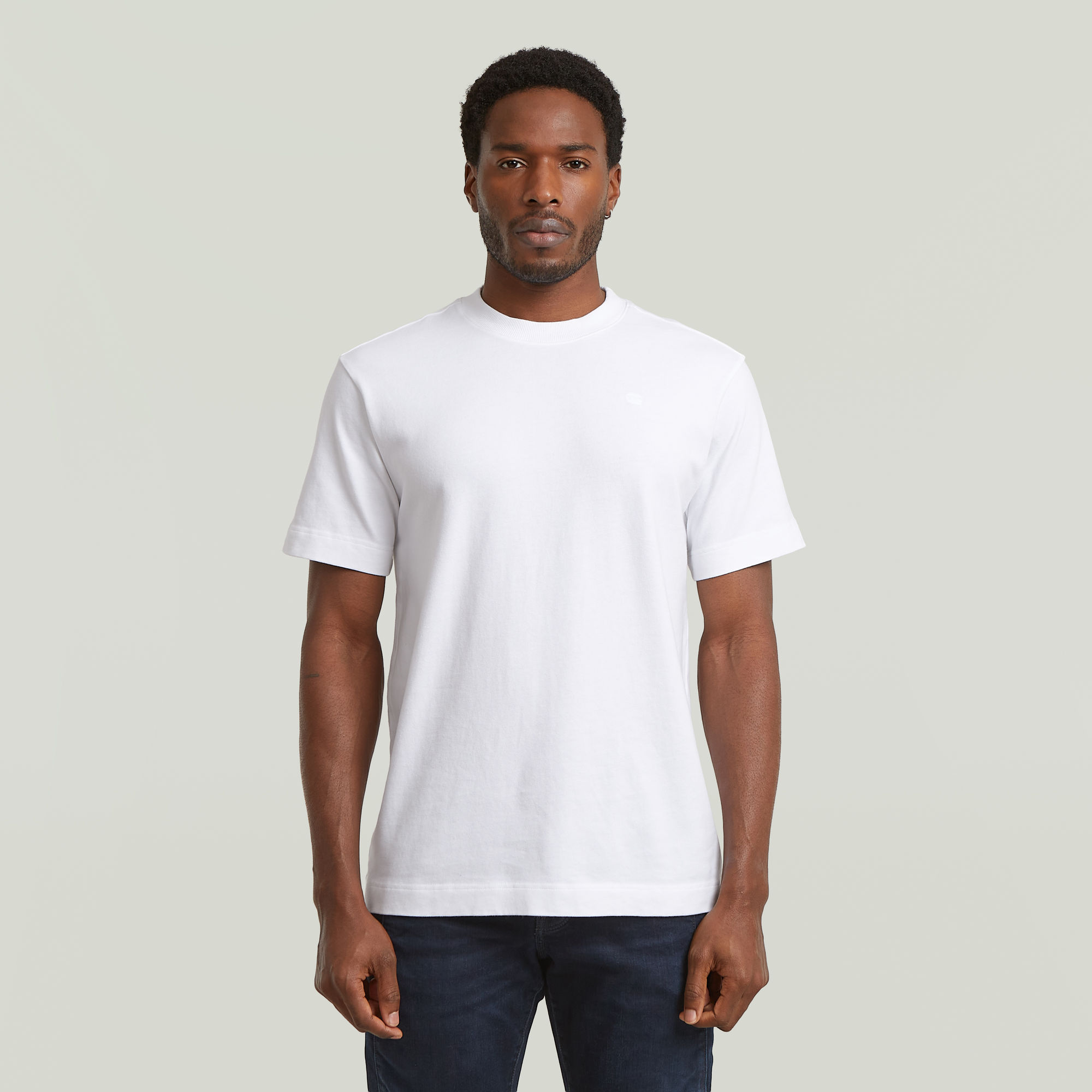 G-Star RAW The Leonard - Heavyweight T-Shirt - Wit - Heren