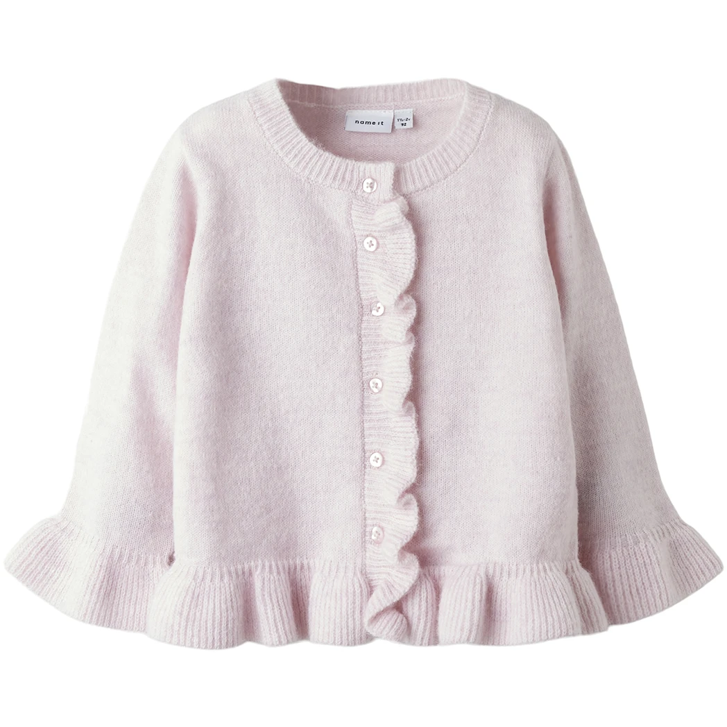 Name It-collectie Gebreid vestje (keepsake lilac)