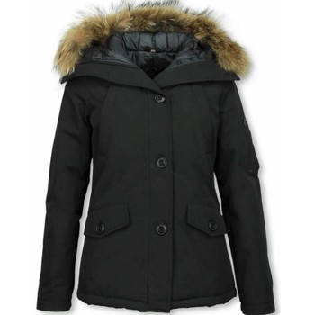 Thebrand Parka Jas  Korte Winterjas Bontkraag