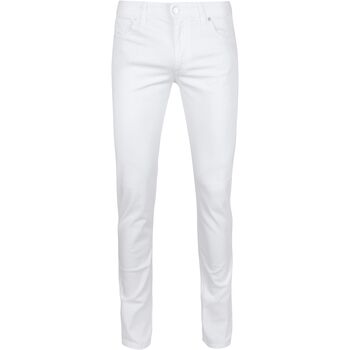 Alberto Broek  Pipe Denim Wit