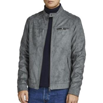 Jack & jones Leren Jas Jack & Jones -