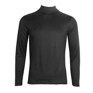 Argumentsss Heren Tops Mode Casual Slim Fit Mannelijk Basis Coltrui Lente Herfst Hoge Kraag Pullover Onderlaag Eenvoudig T-shirt Zacht Warm Lange Mouw Heren Breigoed XXXL