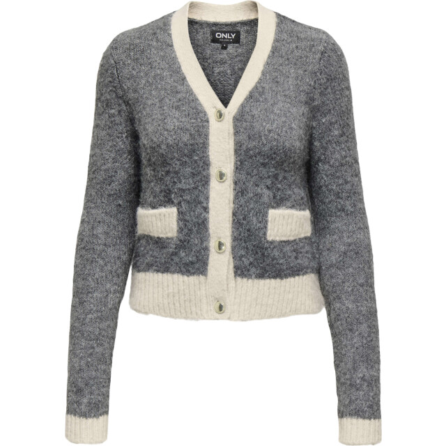 Only Vest ONLMAGGIE LIFE LS V-NECK CARDI CC KNT