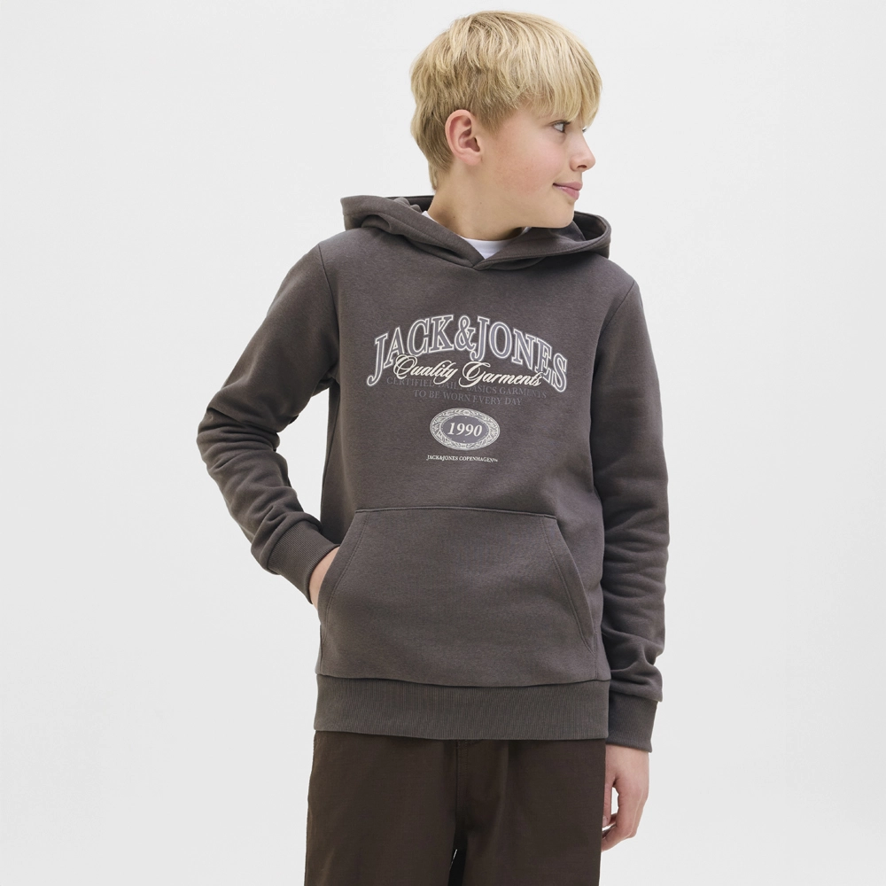 Jack & Jones Junior Hoodie JJARI BRANDING SWEAT HOOD JNR