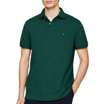 Tommy Hilfiger Poloshirt 1985 REGULAR POLO met contraststrepen en knoopsluiting