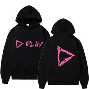 Duck Tongue Hat Devotion Zanger Ed Sheeran Play Album Heren hoodie hoogwaardige casual patroon bedrukte hoodie heren sweatshirt M