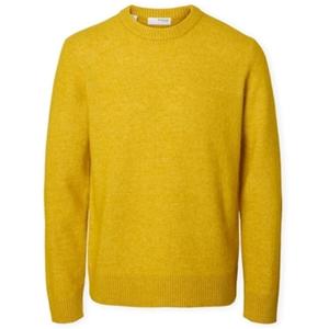 Selected Trui  Noos Rai Knit - Gold Flake