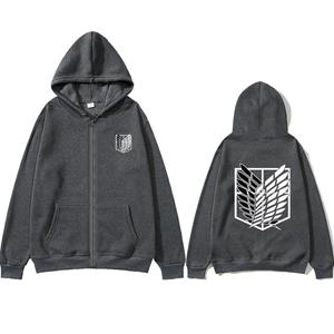 Boutique sports suit series 2 Japanse Anime Attacks Titan Heren Zip Hoodies Hiphop Sweatshirts Herfst Casual Truien Zip Hoodies Mode Zip Sweatshirts XL