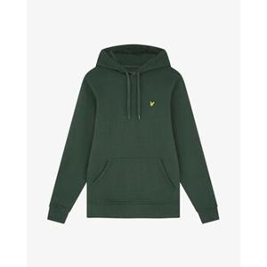 Lyle & Scott Sweater Lyle & Scott ML1139V BRUSHED BACK HOODIE-W486 DARK GREEN