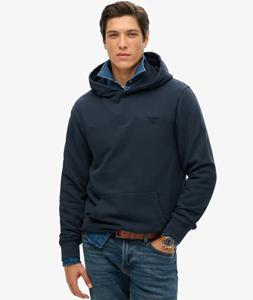 Superdry Vintage Hoodie met Wassing Blauw