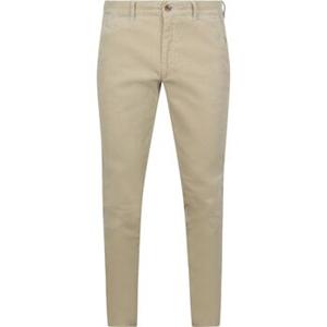 Suitable Chino Broek  Chino Plato Corduroy Off White