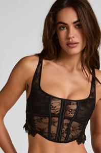 Hunkem&ouml;ller Bralette Julia Zwart