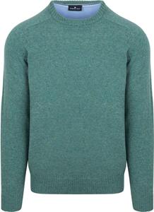 Steppin' Out Trui Lamswol Aqua Groen