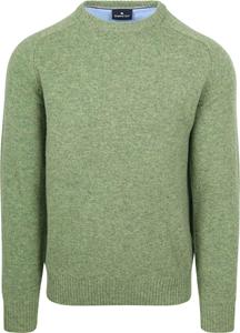 Steppin' Out Trui Lamswol Groen