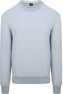 Boss Trui Klapok Blauw