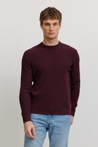 Recolution Herren vegan Pullover Lupin Dunkelviolett