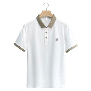 Ladie KAKA POLO Shirt Heren Zomer Borduurwerk Heren Revers T-shirt Temperament Alles-match Slank Casual Korte mouw L