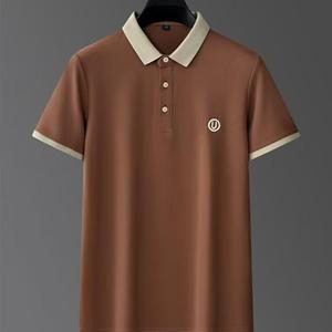 Ladie KAKA POLO Shirt Heren Zomer Borduurwerk Heren Revers T-shirt Temperament Alles-match Slank Casual Korte mouw XL