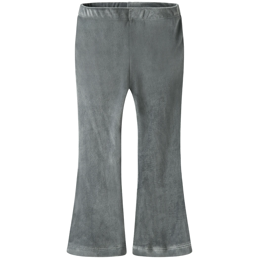 Name It-collectie Broek velours FLARED Selour (lava smoke)