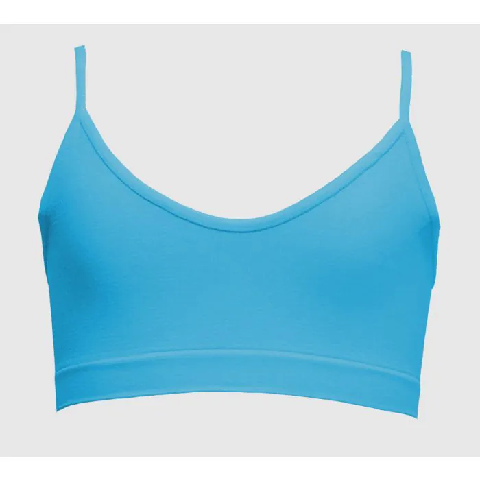 Perini meisjes topje, microfiber - Naadloos - Meiden brassiere spaghetti bandjes