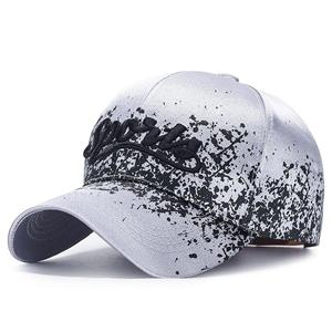 WTEMPO Veelzijdige Baseballpet voor Lente en Zomer, Modieuze Bedrukte Verfspatten Zonnehoed, Unisex Partnerpet