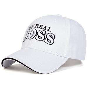 Hat Factory Pet met geborduurde letter BOSS Mannen en Vrouwen Verstelbare Outdoor Katoenen Hoed Modieuze Casual Reishoeden Hip Hop Caps