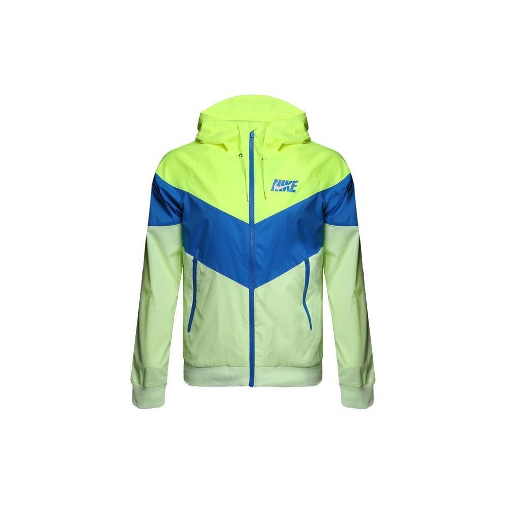 Nike Spliced Jas met Capuchon Heren Bovenkleding Geel AJ1397-716 XL